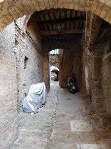 Narrow Streets of Siena